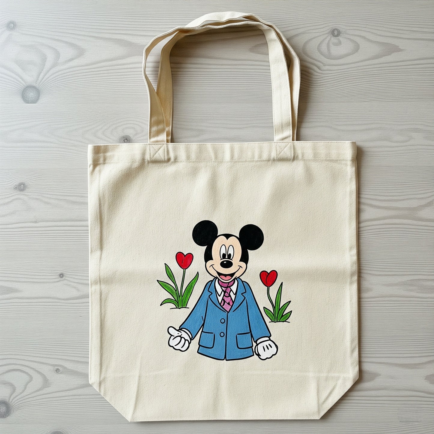 Tote Bag Mickey Mouse – Disney Pintada a Mano y Exclusiva