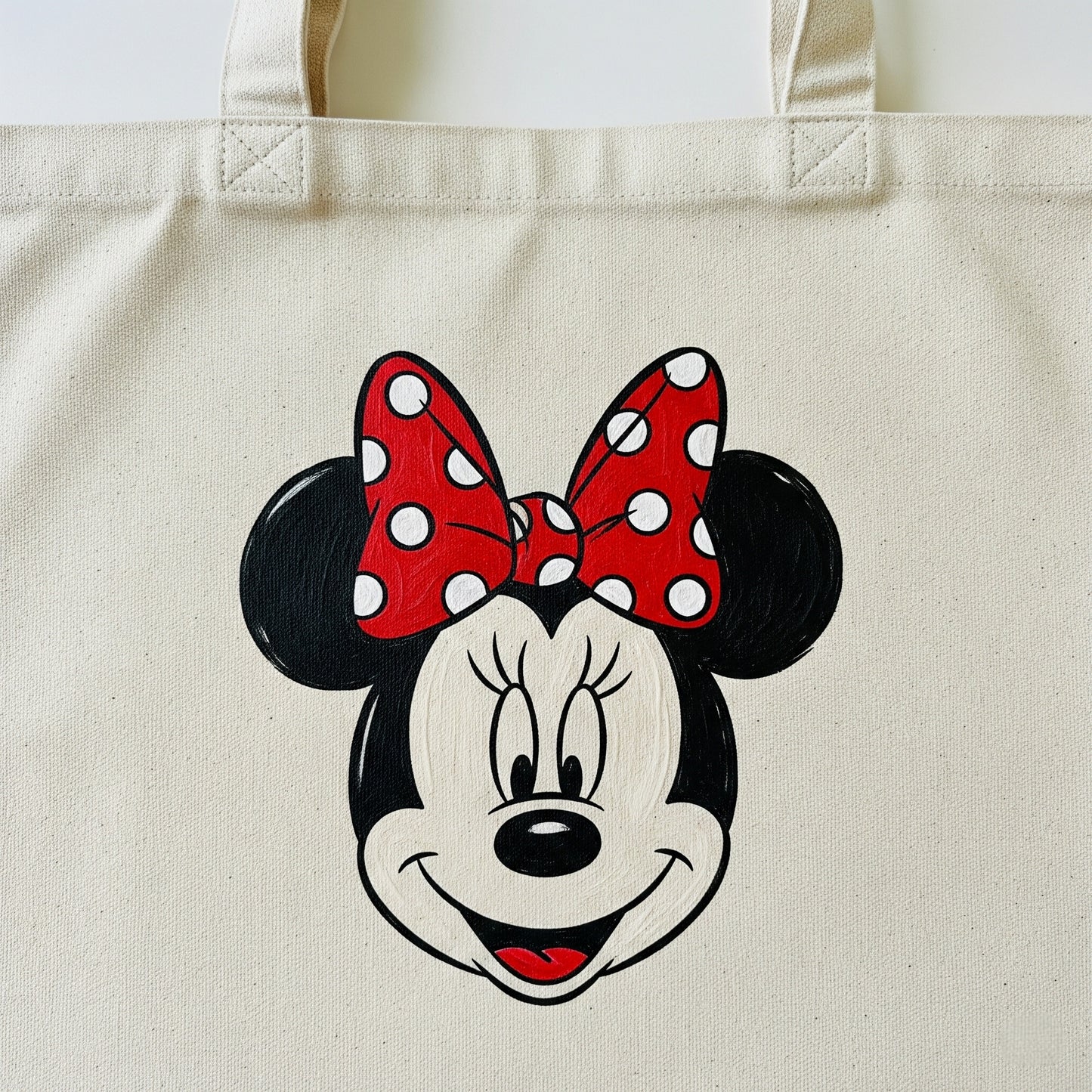 Tote Bag Minnie Mouse – Disney Pintada a Mano y Exclusiva