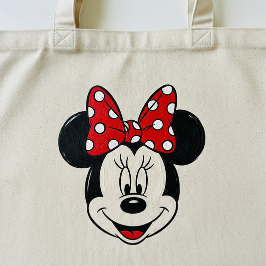 Tote Bag Minnie Mouse – Disney Pintada a Mano y Exclusiva