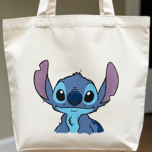 Tote Bag Stitch – Disney Pintada a Mano y Exclusiva