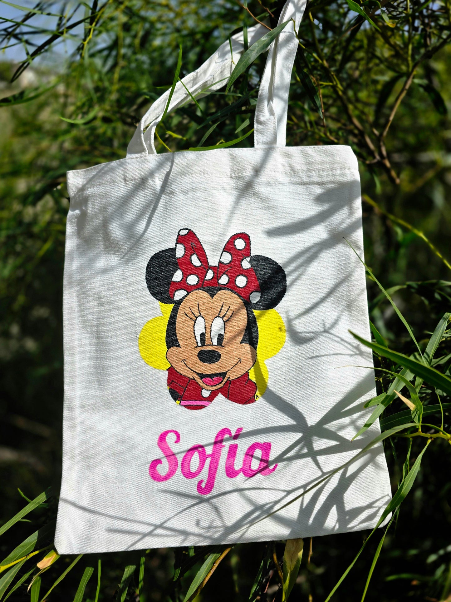 Tote Bag Minnie Mouse – Disney Pintada a Mano y Exclusiva