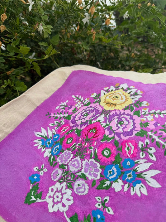 Totebag “Jardín en Tela” – Hecha a Mano y Personalizable (Copia)
