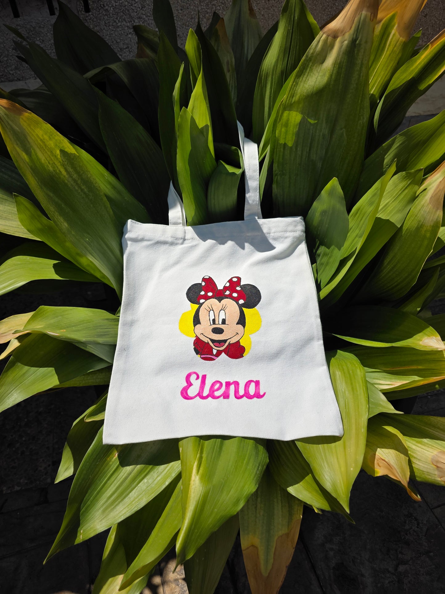 Tote Bag Minnie Mouse – Disney Pintada a Mano y Exclusiva