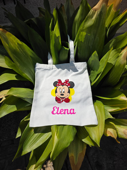 Tote Bag Minnie Mouse – Disney Pintada a Mano y Exclusiva